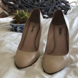 Miu Miu  heels.